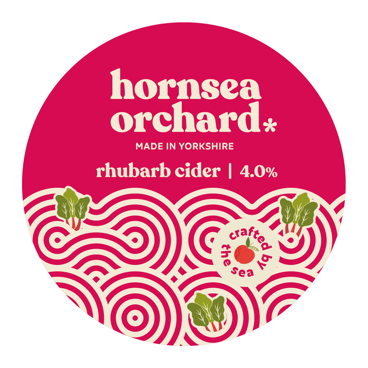 Rhubarb Cider - 50 litre keg - 4%